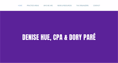 Desktop Screenshot of dhue.net